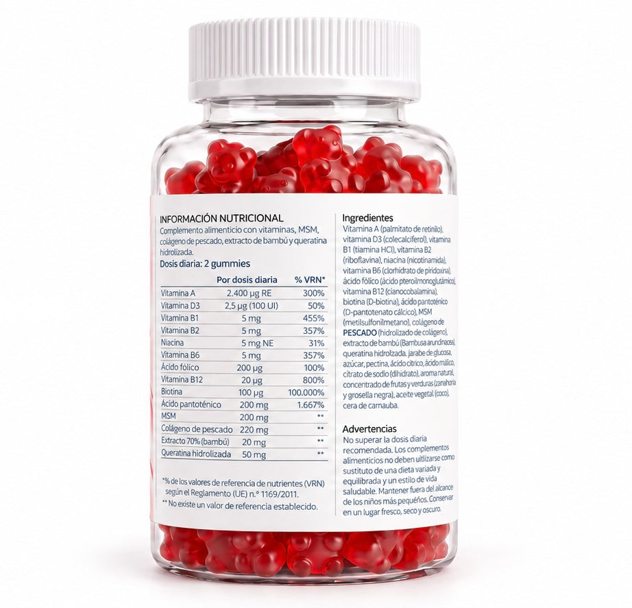 LAZARO BEAUTY – ingredientes e información nutricional
